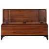 vidaXL Ba&uacute;l de almacenaje de madera maciza de acacia 110x35x41 cm