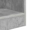vidaXL Mesa Auxiliar 2 pcs Gris Concreto 30,5 x 30 x 45 cm