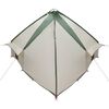 vidaXL Tienda tipi con techo Verde y 490 x 410 x 210 cm