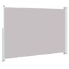vidaXL Toldo lateral retr&aacute;ctil para patio gris 200x300 cm
