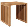 vidaXL Mesa auxiliar de jard&iacute;n Marr&oacute;n 45 x 45,5 x 45,5 cm