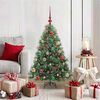 vidaXL &Aacute;rbol de Navidad artificial con 150 LED Verde 120 cm PE y PVC