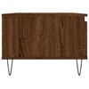 vidaXL Mesa de centro madera contrachapada marr&oacute;n roble 90x50x36,5 cm