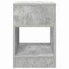 vidaXL Mesa Auxiliar Gris Concreto 30,5 x 30 x 45 cm