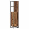 vidaXL Juego de muebles de ba&ntilde;o Madera Vieja 35 x 37,5 x 166 cm