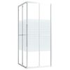 vidaXL Cabina de ducha ESG 80x80x180 cm
