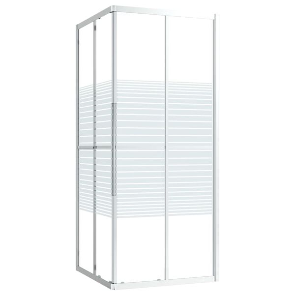 vidaXL Cabina de ducha ESG 80x80x180 cm