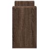 vidaXL Muebles de TV 2 uds madera ingeniería roble marrón 75x30x50 cm