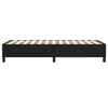 vidaXL Estructura de cama con somier tela negro 90x190 cm