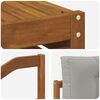 vidaXL Conjunto de sof&aacute;s de exterior 8 pcs Gris Natural y Claro
