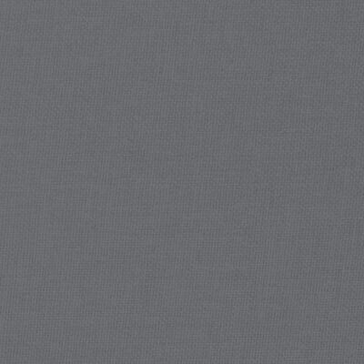vidaXL Reposapiés de tela gris oscuro 51x41x40 cm