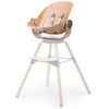 CHILDHOME Coj&iacute;n asiento trona Evolu Newborn madera natural antracita
