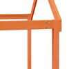 vidaXL Techo de cama infantil madera maciza pino marr&oacute;n 207x95,5x159cm