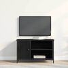 vidaXL Mueble de TV Roble negro 80 x 40 x 50 cm Madera de ingenier&iacute;a