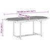 vidaXL Juego comedor de jard&iacute;n 5 pzas madera maciza acacia y textileno