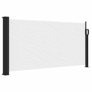 vidaXL Toldo lateral retr&aacute;ctil blanco 100x300 cm