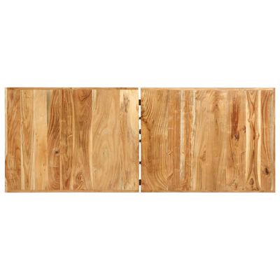 vidaXL Muebles de bar 9 pzas madera maciza acacia y madera reciclada