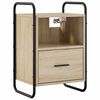 vidaXL Armario Colgante para la Mesa de Noche Roble Sonoma