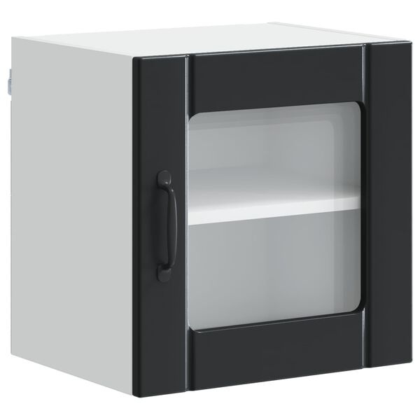 vidaXL Mueble de Cocina Negro 40 x 31 x 40 cm Madera de ingenier&iacute;a