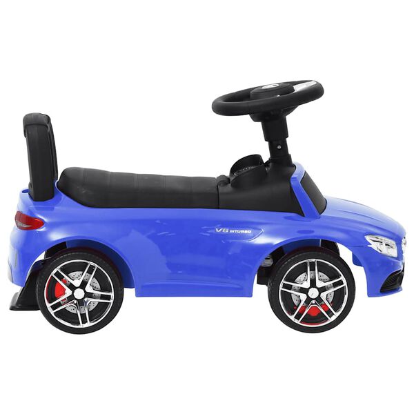 vidaXL Coche para ni&ntilde;os Mercedes Benz C63 azul