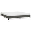 vidaXL Estructura de cama sin colch&oacute;n terciopelo gris oscuro 180x200cm