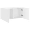 vidaXL Mueble para TV de pared blanco 80x30x41 cm