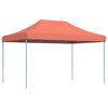 vidaXL Tienda de fiesta plegable Pop-Up terracota 440x292x315 cm
