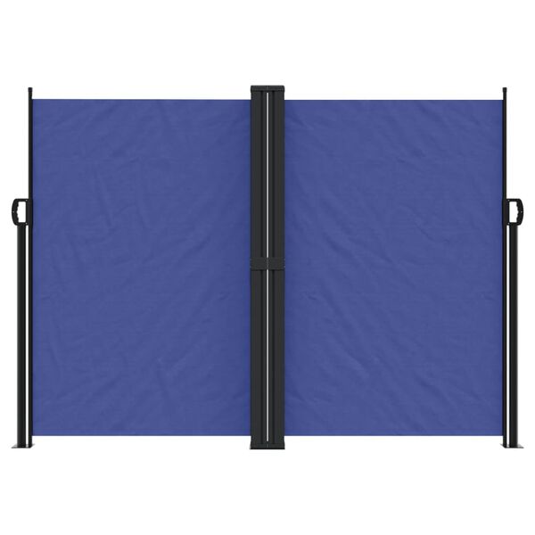 vidaXL Toldo lateral retr&aacute;ctil azul 180x1000 cm
