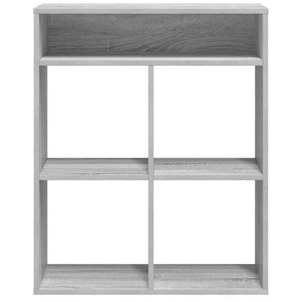 vidaXL Estanter&iacute;a madera de ingenier&iacute;a color gris sonoma 66x31x80 cm