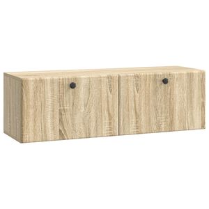 vidaXL Mueble de TV de pared 98 x 31 x 30 cm Roble Sonoma