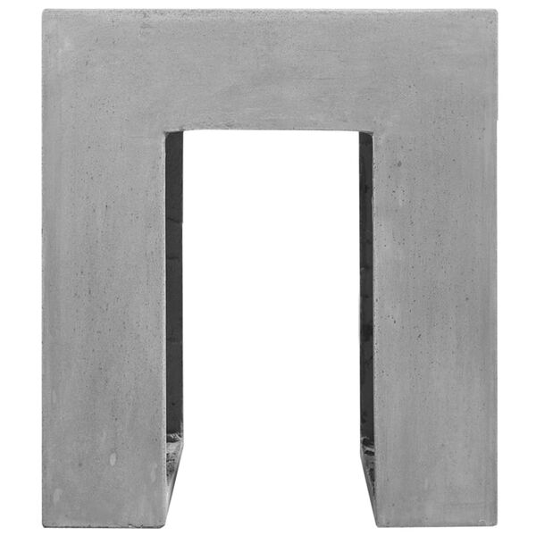 vidaXL Taburetes 2 unidades hormig&oacute;n 35x40x40 cm