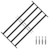 vidaXL Reja de Seguridad para Ventana 115 x 60 cm Acero Galvanizado
