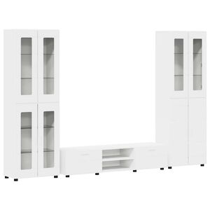 vidaXL Conjunto de mueble de TV FLORIN 3 pcs Madera de ingenier&iacute;a