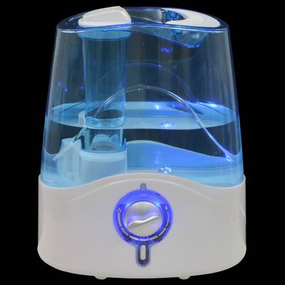 vidaXL Humidificador ultrasónico vapor frío luz nocturna 6 L 300 ml/h