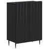 vidaXL Armario de Almacenamiento para Ba&ntilde;o ZWOLLE Negro