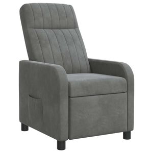 vidaXL Recliner Gris oscuro PWNED_BY_LORD666_YWH