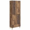vidaXL Juego de armarios 2 pcs Madera envejecida Madera de ingenier&iacute;a