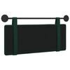 vidaXL Cabecera Colgante Verde oscuro 110 x 55 x 5 cm Terciopelo