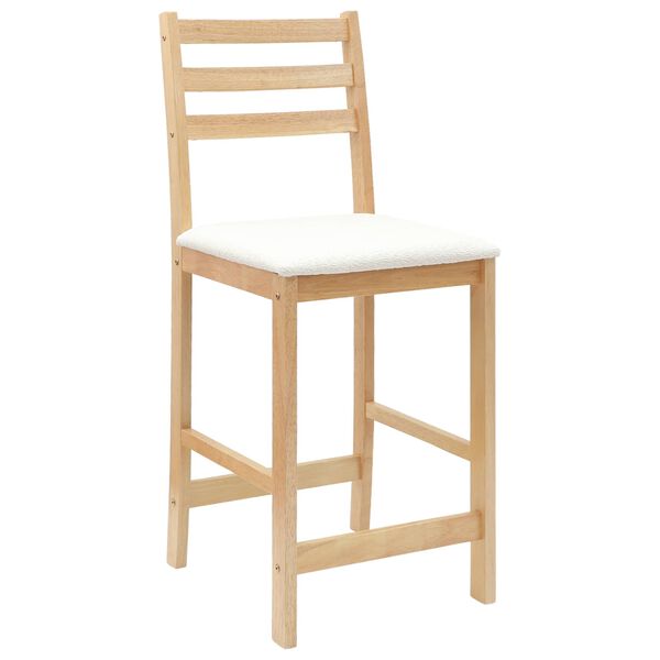 vidaXL Sillas de comedor 2 pcs Natural 40 x 47,5 x 99,5 cm