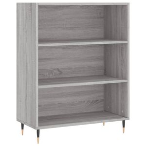 vidaXL Estanter&iacute;a madera de ingenier&iacute;a gris Sonoma 69,5x32,5x90 cm