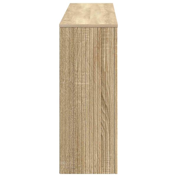 vidaXL Mesa Consola Roble Sonoma 155 x 29 x 74 cm Madera de ingenier&iacute;a