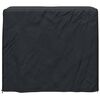 vidaXL Funda para le&ntilde;ero Liso Negro 61 x 122 x 106 cm tela
