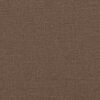 vidaXL Sof&aacute; 3 pcs Marr&oacute;n 220 x 80 x 84 cm Tejido mezcla de lino