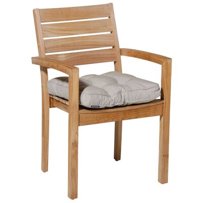 Madison Cojín para silla acolchado Panama 47x47 cm beige claro
