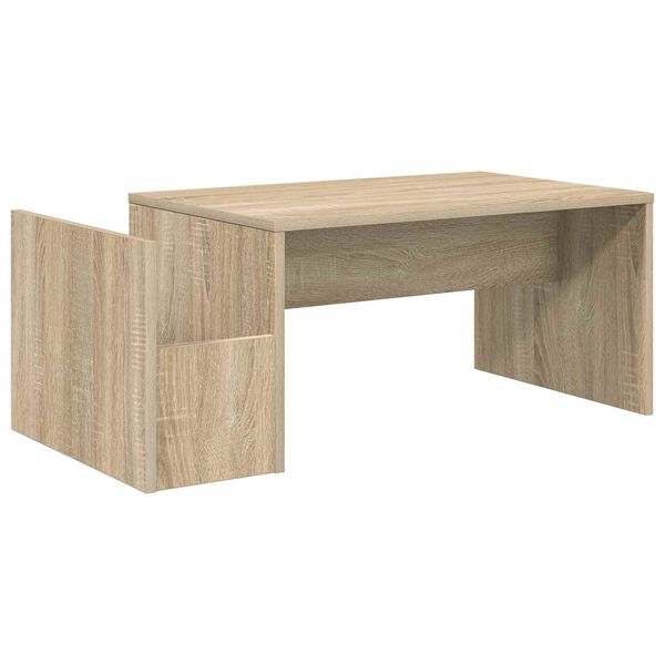 vidaXL Mesa de Caf&eacute; Roble Sonoma 90 x 45 x 35 cm Madera de ingenier&iacute;a