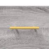 vidaXL Aparador alto madera contrachapada gris sonoma 69,5x34x180 cm