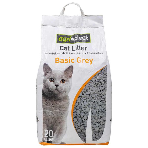 vidaXL Arena para gatos con fragancia a talco para bebés Bentonita 20L