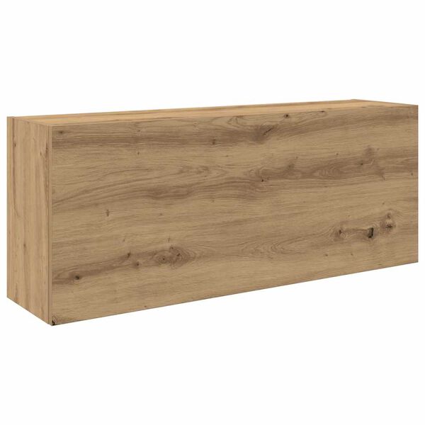 vidaXL Mueble pared ba&ntilde;o madera ingenier&iacute;a roble artisan 100x25x40 cm