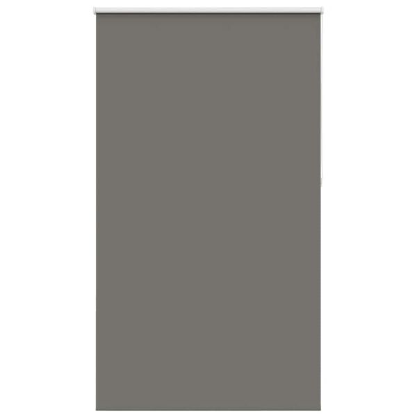 vidaXL Estor Enrollable Opaco gris 125x230 cm Tela Ancho 121,6 cm
