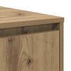 vidaXL Mesa de Caf&eacute; Roble artisan 80 x 80 x 31 cm Madera contrachapada